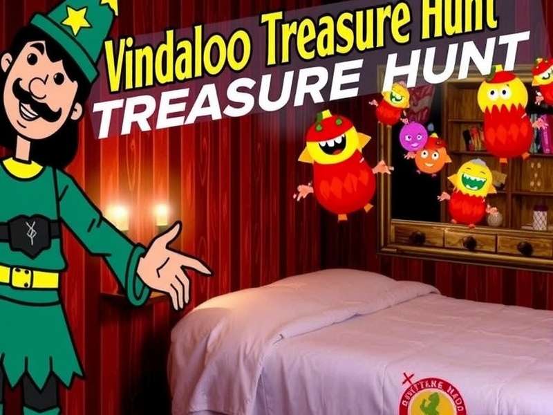 Vindaloo Treasure Hunt gameplay showing spice collection and treasure hunting